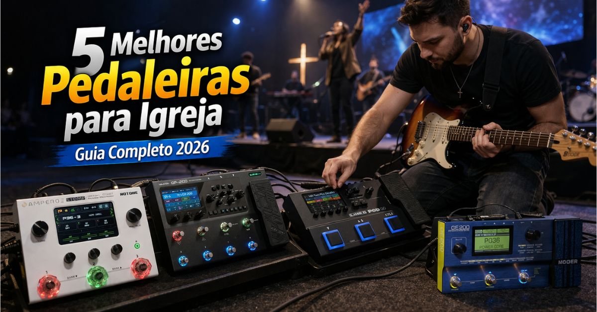 5 Melhores Pedaleiras para Igreja em 2026