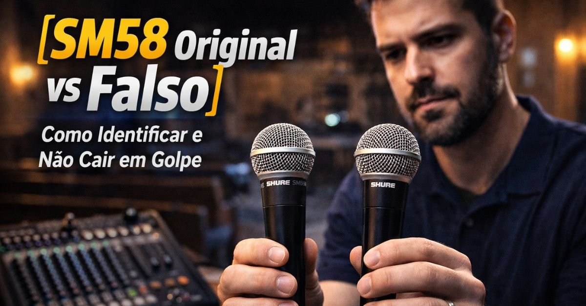 SM58 Original vs Falso