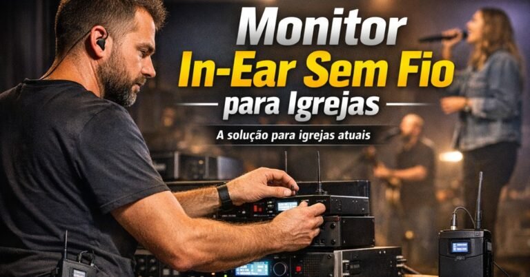 Monitor In-Ear, A solução das igrejas atuais